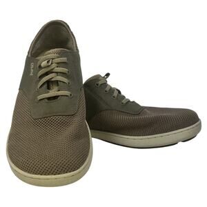 OLUKAI Nohea Moku Size 9 Men's No Lace Slip-On Mesh Blue Sneaker/Shoe